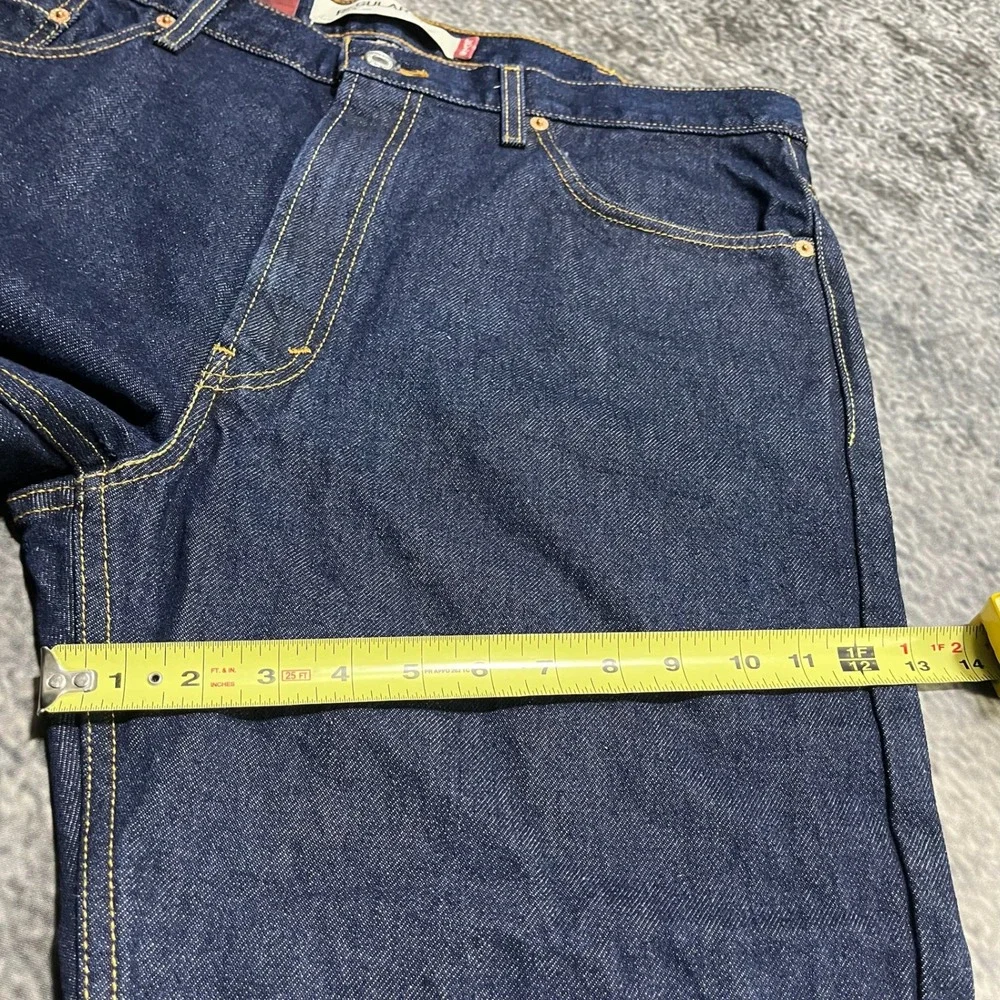 NEW Vintage‎ Levi's 505 Regular Fit Jeans Mens 38x30 Blue Denim Y2K 2000s